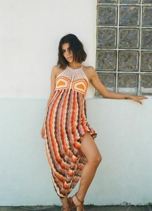 Трикотажное платье s