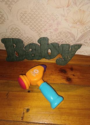 Музыкальный молоточек для малышей звук свет игрушка молоток 🔨