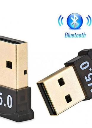 Bluetooth адаптер 5.0 для комп'ютера та ноутбука usb