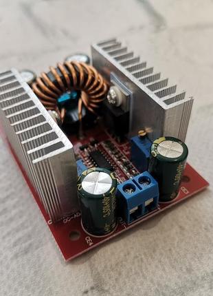 Підвищуючий модуль dc-dc 8.5-50v до 10-60v 400w 12а