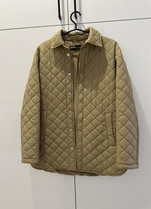 Куртка стьобана zara