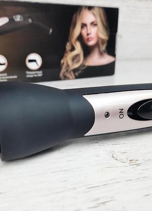 Професійна конусна плойка щипці для завивання волосся з керамічним покриттям promotec pm 1210 pro5 фото