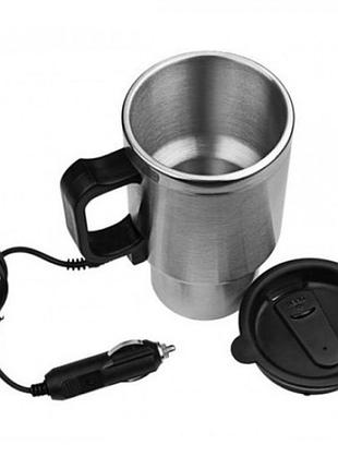 Термокружка с подогревом автомобильная кружка-кипятильник electric mug 350 мл