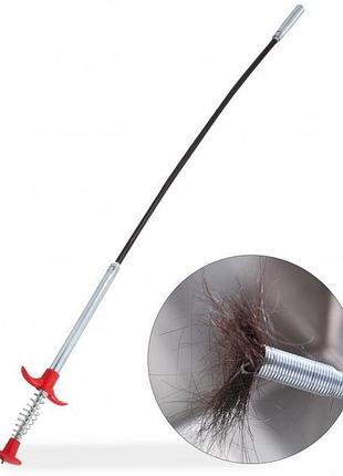 Трос кіготь щуп для чищення труб раковини каналізації зі щипцями 60 см