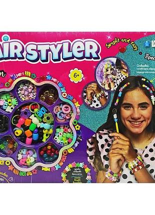 Набор для создания причесок danko toys парикмахер hair styler. fashion hs-01-04