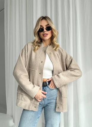 Стильний мягкий бомбер, велика палітра🌸 на ґудзиках