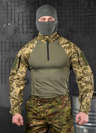 Військова тактична бойова сорочка-убакс g, колір піксель