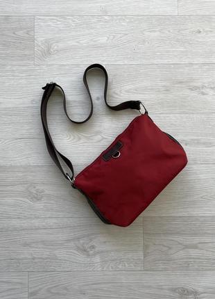 Оригінальна сумка месенджер воgnеr nylon messenger shoulder bag red