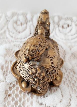 Статуетка черепахи драконочерепахи фен шуй