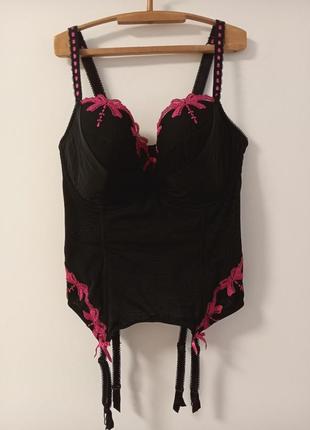 Корсет боди с утяжкой pour moi 36 dd.2 фото