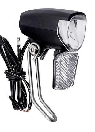 Передняя фара x-light jy-7093 под динамо, датчик движения (jy-7093)