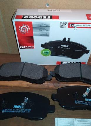 Колодки гальмівні дискові передні mitsubishi asx/ outlander/ galant/ lancer/peugeot 4008/ jeep/ dodge ferodo