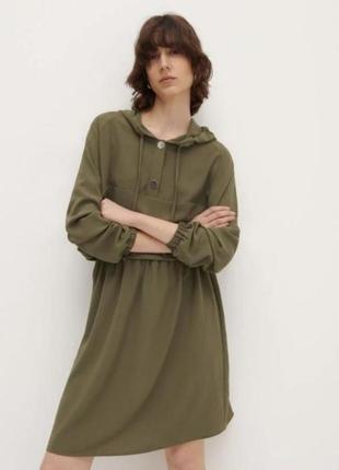 Модное платье а стиле милитари турция