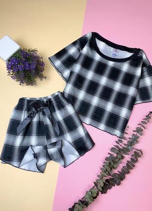 Молодіжна піжама, домашній одяг шорти та футболка xl