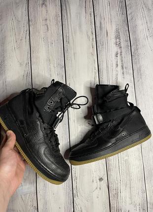 Кросівки nike air force 1 sf black gum