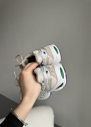 Кроссовки asics горизонтально-2160 beige/green кроссовки ассикс4 фото