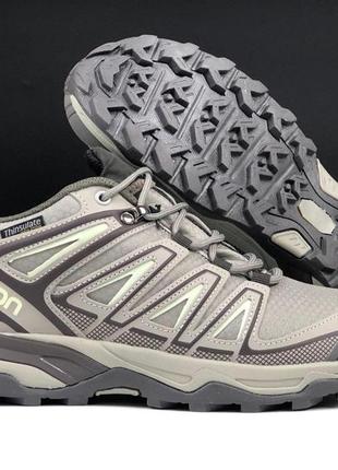Чоловічі кросівки ( термо )  salomon speedcross pro  бежеві