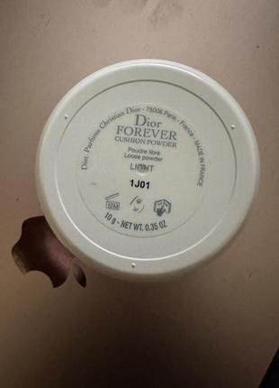 Цена только сегодня 💓💓💓dior рассыпчатая пудра-кушон, оригинал