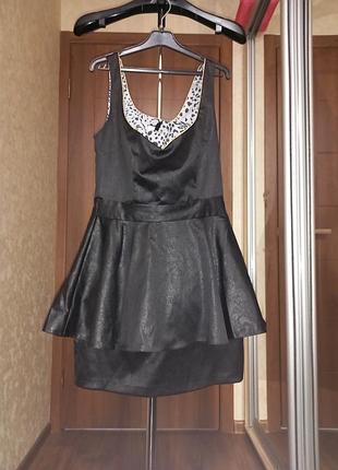 Платье черное