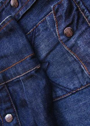 Винтажная джинсовая рубашка с длинным рукавом с эффектом потертости superdry ms3jj014