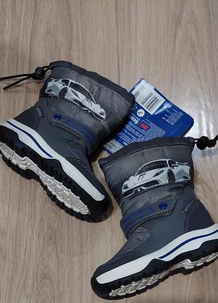 Демісезонні чобітки для хлопчика lupilu 21, 22