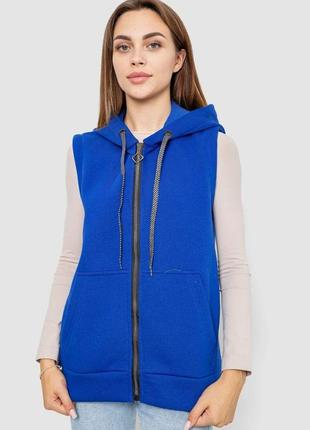 Жилетка жіноча на флісі, колір електрик, 102r341