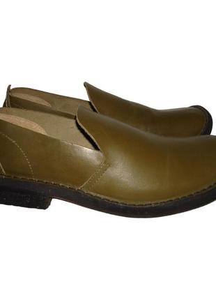Туфли кожаные мужские dry-shod 41 р. 27,5 см зеленые 084