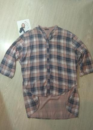 Рубашка удлиненная l-xl (италия)