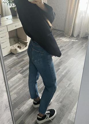 Джинси mom мом зара zara3 фото