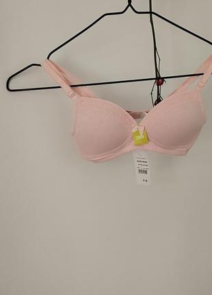 Бюстгальтер маленького розміру персиковий колір  debenhams 28a/eur60a🧡