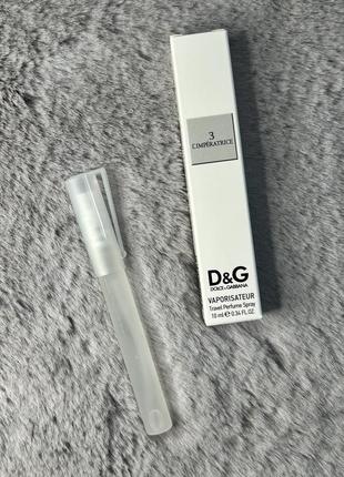 Тестер l'imperatrice 3 в стиле dolce&gabbana, женские 10 мл