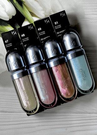 Блиск для губ 3d hydra lip gloss - limited edition! блиск kiko milano! новинка!