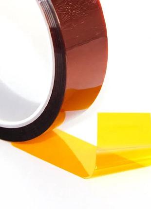 Каптоновый термостойкий скотч 35 мм 33 метра kapton