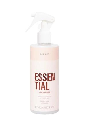 Новинка /відновлюючий спрей термозахист для волосся brae essential anti-breakage spray hair fluid 260 мл