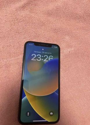 Iphone x 64gb silver, model a1901 2bmqad200487gb neverlok
