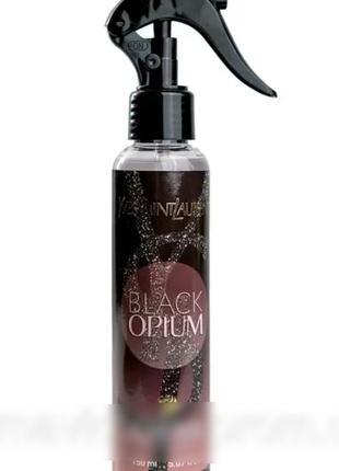 Двухфазный парфюмированный спрей-кондиционер для волос black opium brand collection 150 мл