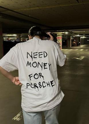 Футболка - "hugo boss porsche".
