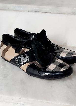 Кроссовки burberry мокасины туфли