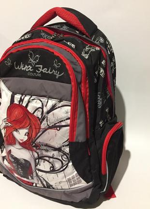 Рюкзак підлітковий yes l-12 winx couture 36*28*12см н4775