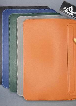Чехол 13 / 13.3 / 14.2 дюймов папка конверт для macbook ipad кожаный на магнитной застежке