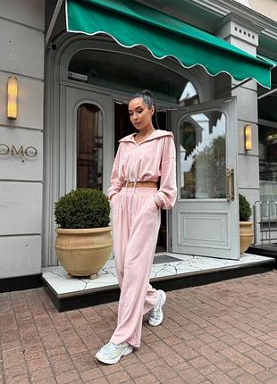 Костюм велюровий жіночий