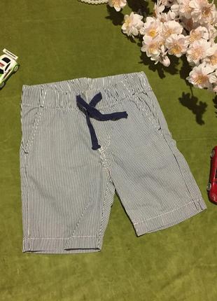Шорты для мальчика h&m с карманами на 2-3 года 100% хлопок 2-3/98 н4478
