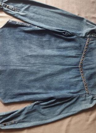 Джинсова сорочка 100104 7