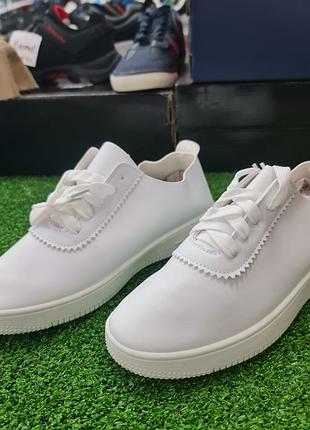 Белые кроссовки мокасины женские  fashion 36-41р 3133