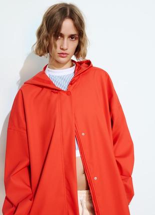Дождевик плащ тренч пальто zara waterproof