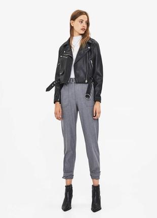 Штани bershka, розмір eur 32, сірі3 фото