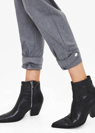 Штани bershka, розмір eur 32, сірі4 фото