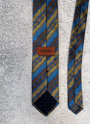 Missoni шелковый галстук оригинал3 фото