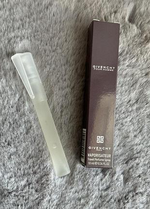 Тестер парфюм в стиле givenchy pour homme, мужские 10 мл