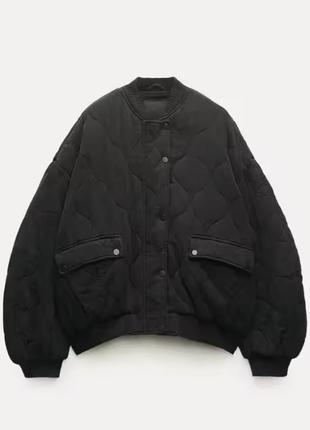 Бомбер куртка в стилі zara